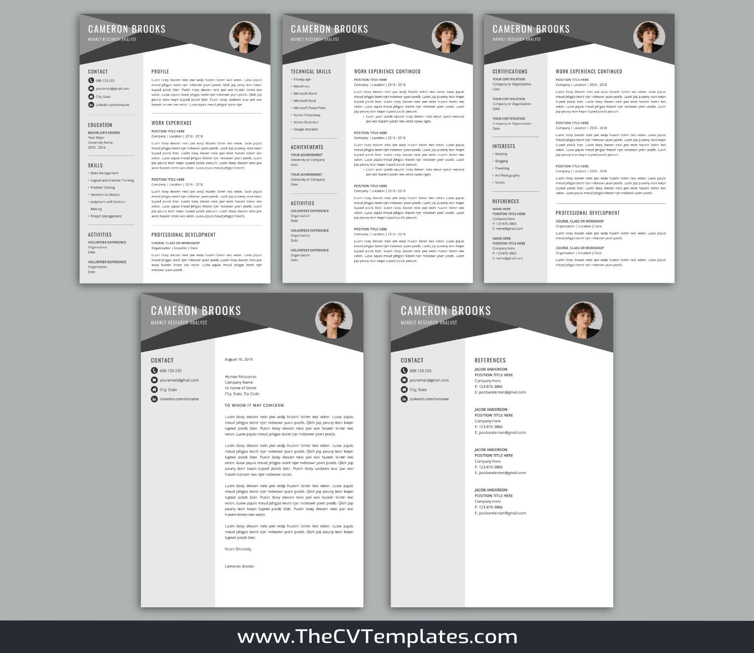 TheCVTemplates.com-CV Templates for Apple Pages