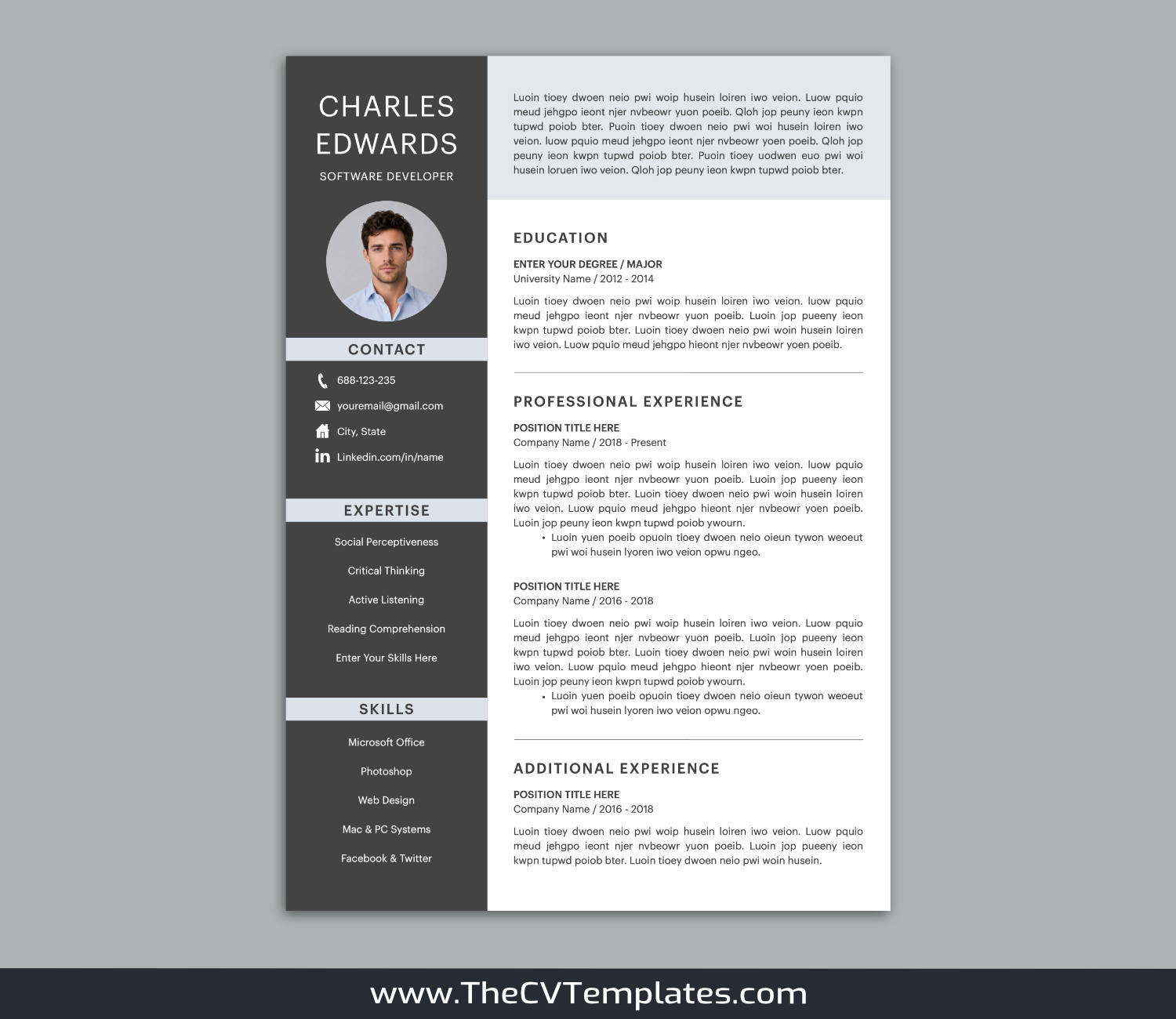 TheCVTemplates.com-CV Templates for Apple Pages