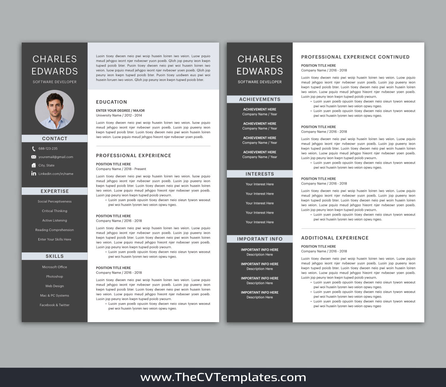 TheCVTemplates.com-CV Templates for Apple Pages