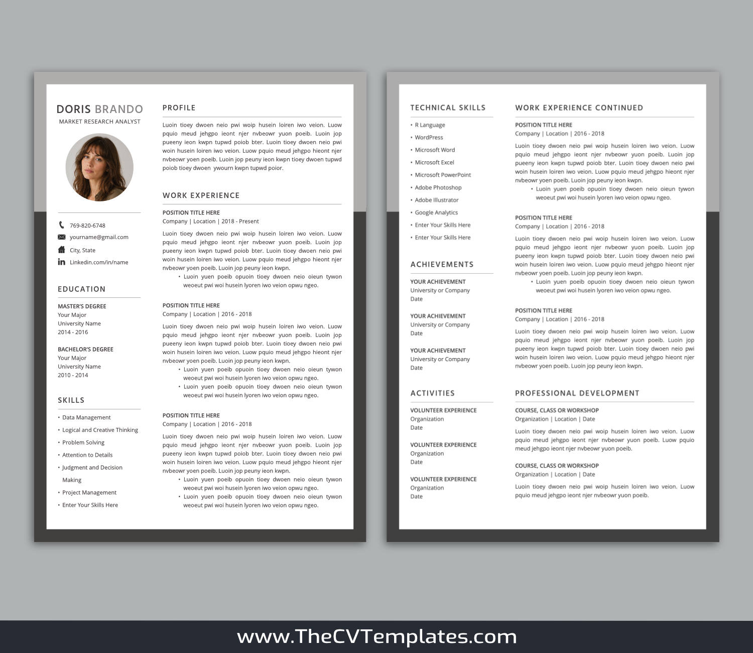 TheCVTemplates.com-CV Templates for Apple Pages