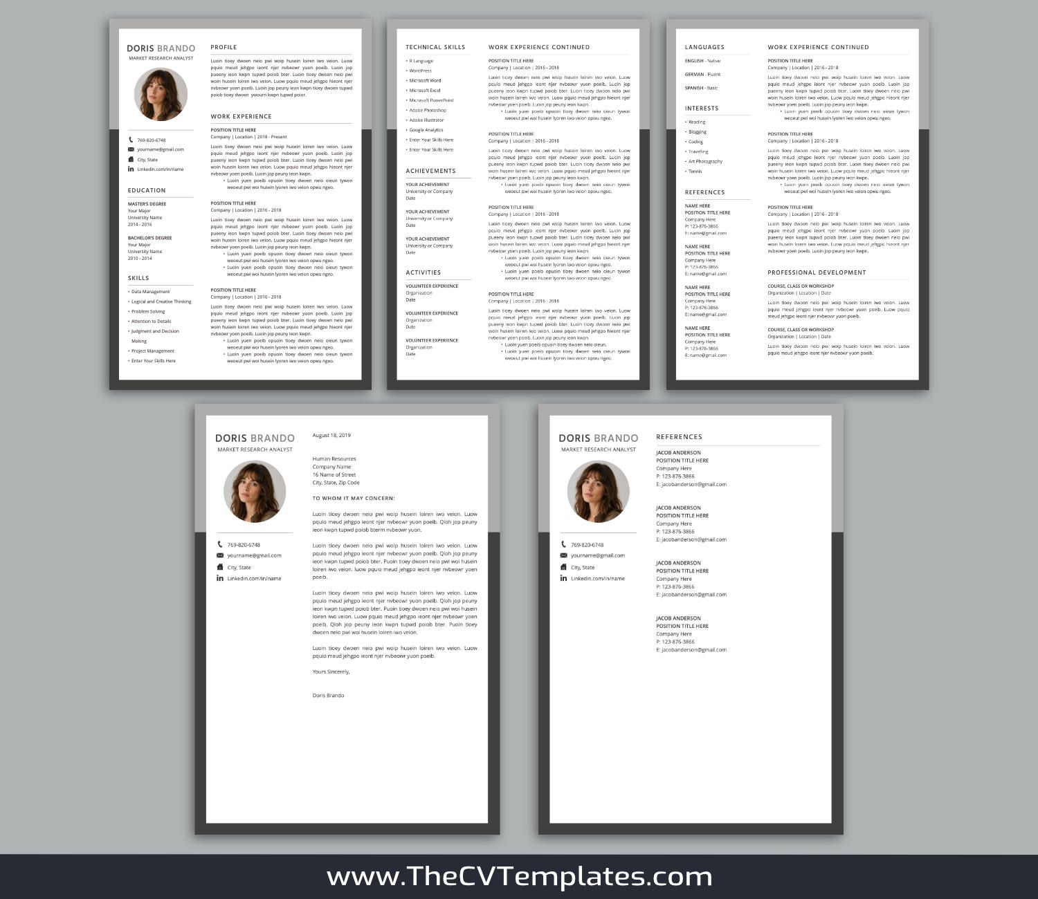TheCVTemplates.com-CV Templates for Apple Pages