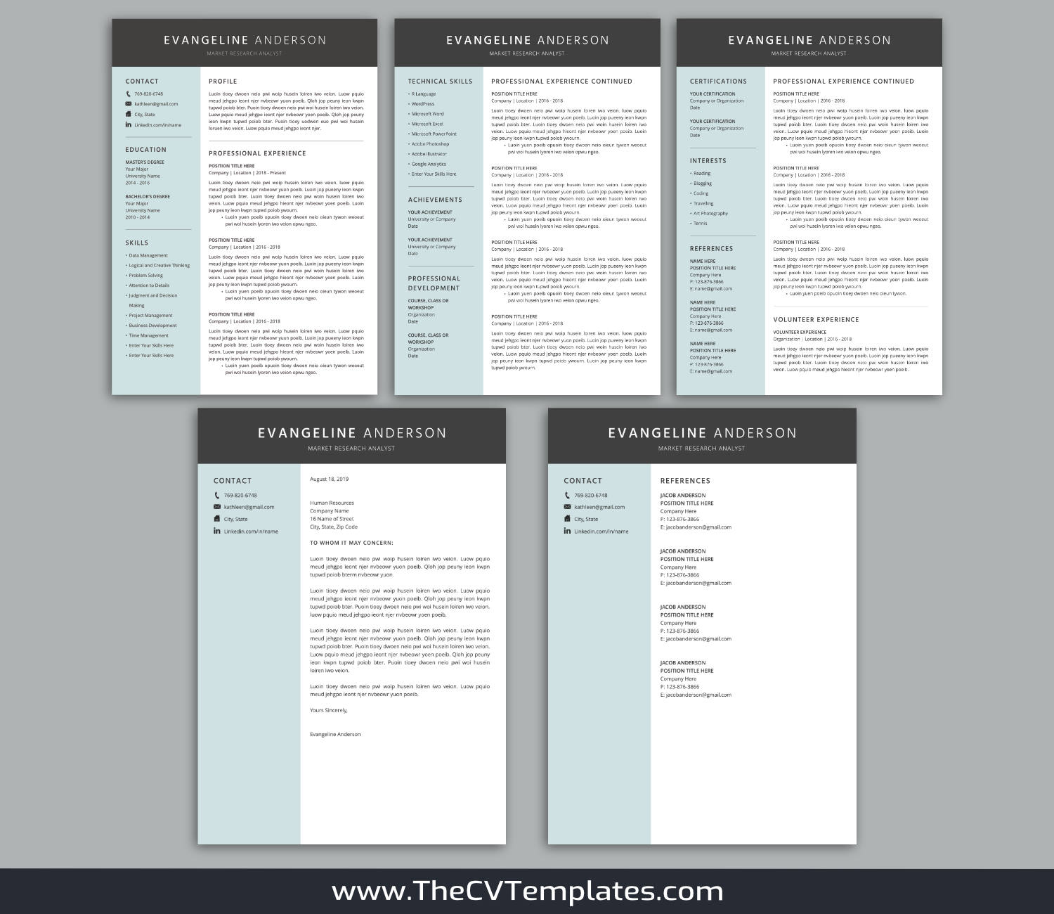 TheCVTemplates.com-CV Templates for Apple Pages