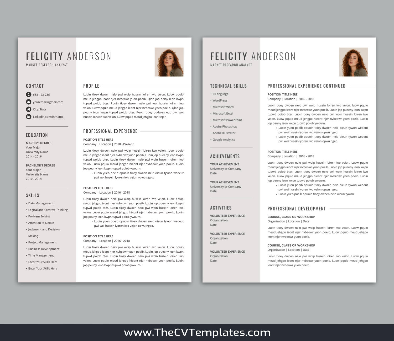 TheCVTemplates.com-CV Templates for Apple Pages