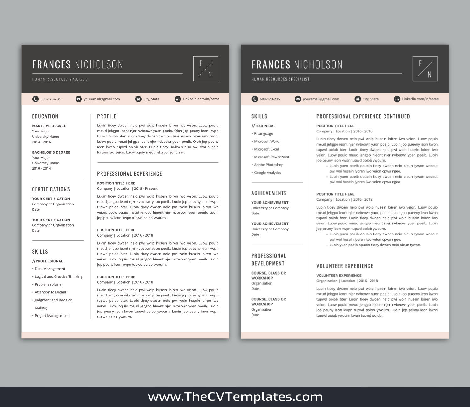 TheCVTemplates.com-CV Templates for Apple Pages