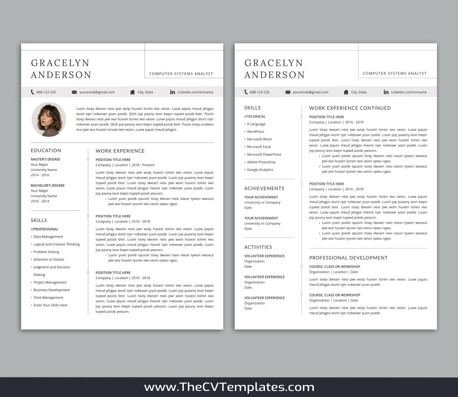 TheCVTemplates.com-CV Templates for Apple Pages