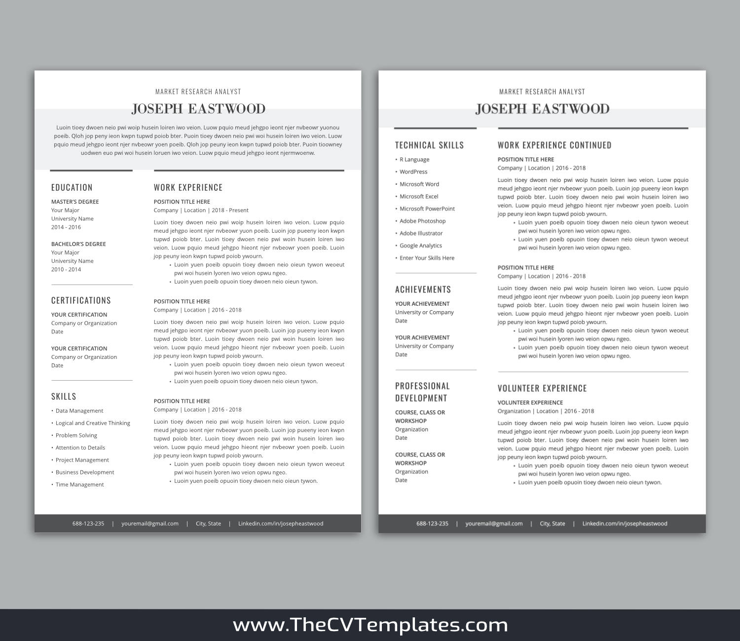 TheCVTemplates.com-CV Templates for Apple Pages