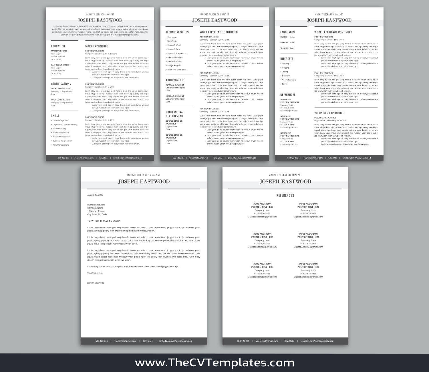 TheCVTemplates.com-CV Templates for Apple Pages