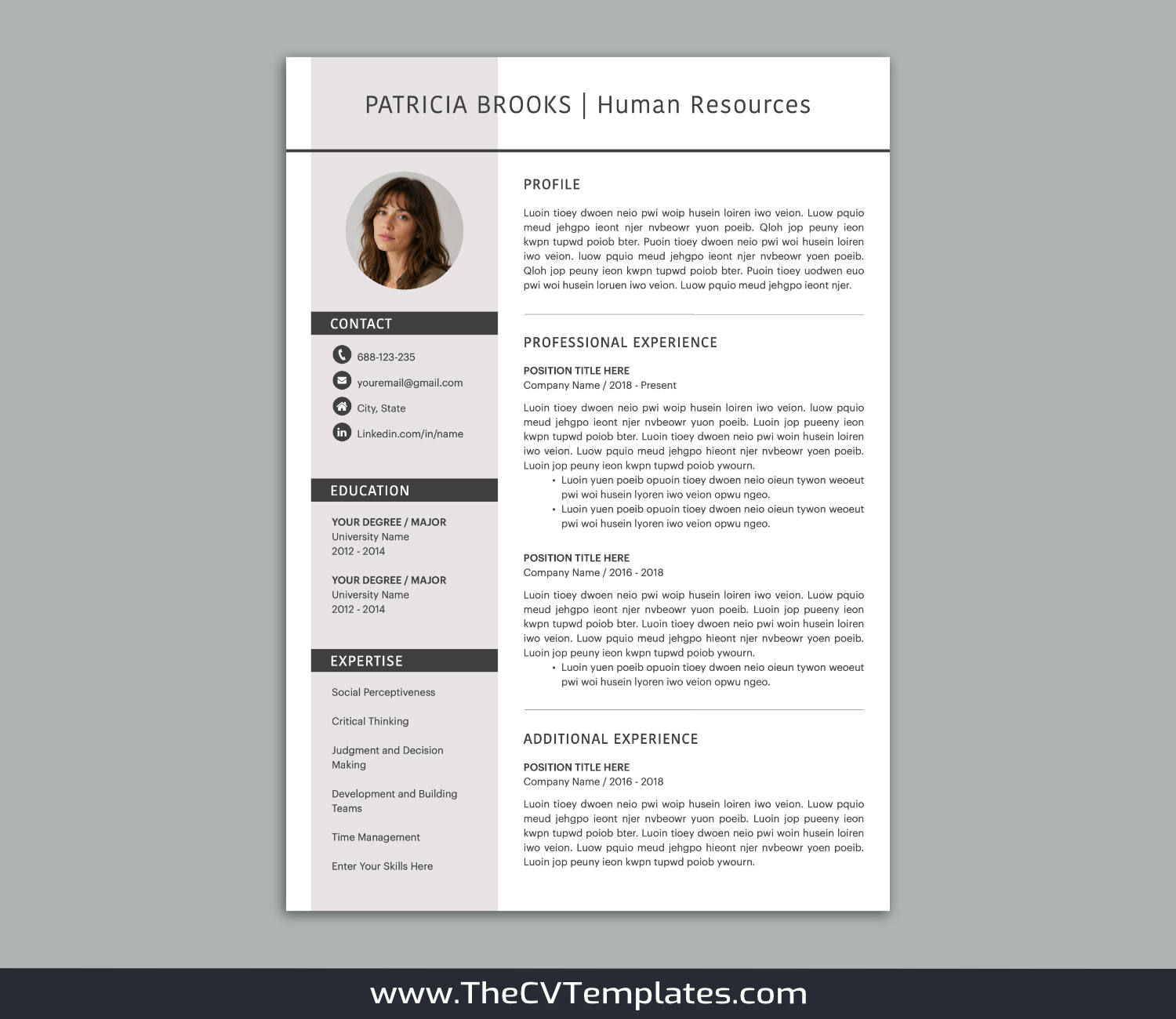 TheCVTemplates.com-CV Templates for Apple Pages
