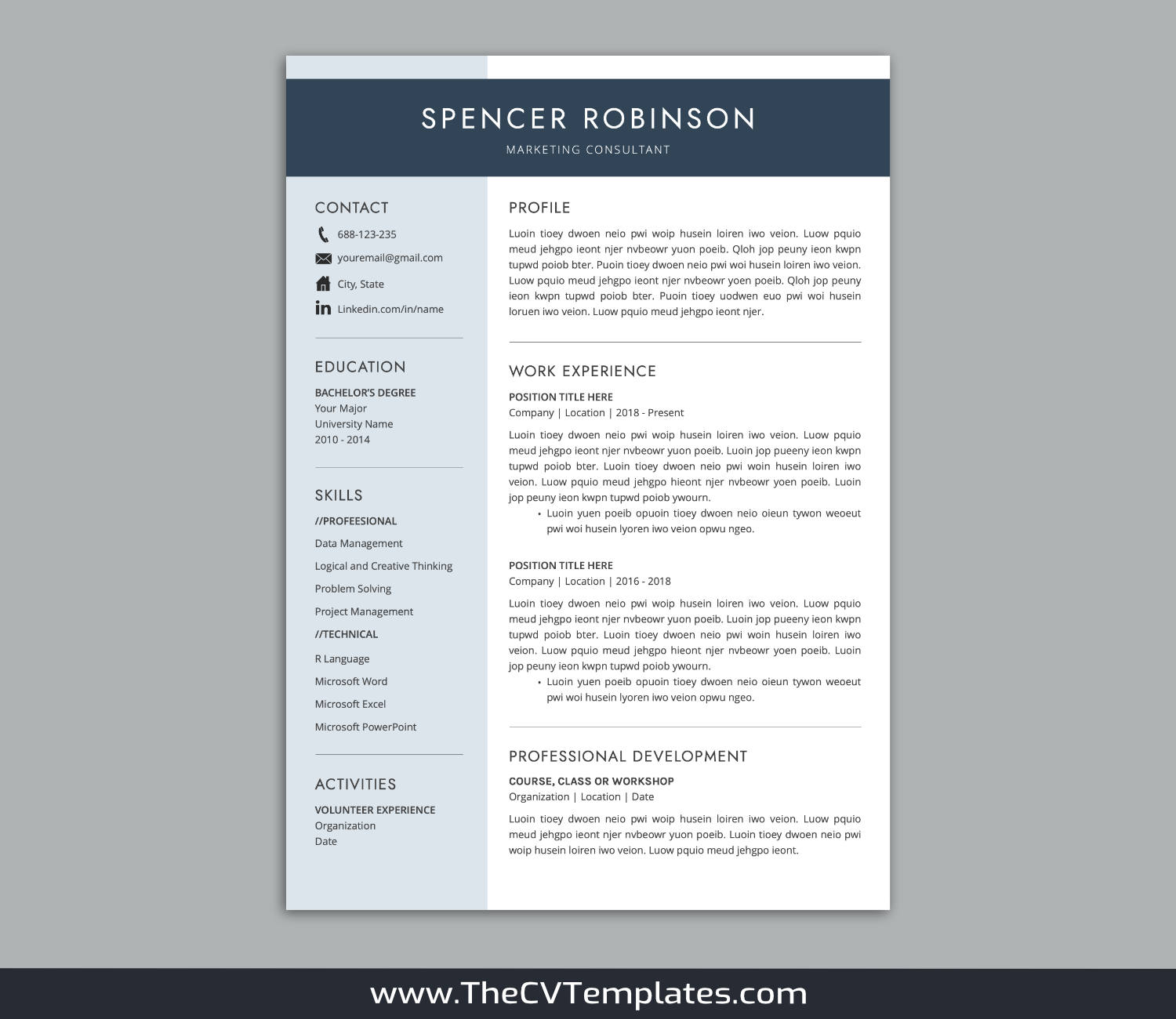 TheCVTemplates.com-CV Templates for Apple Pages