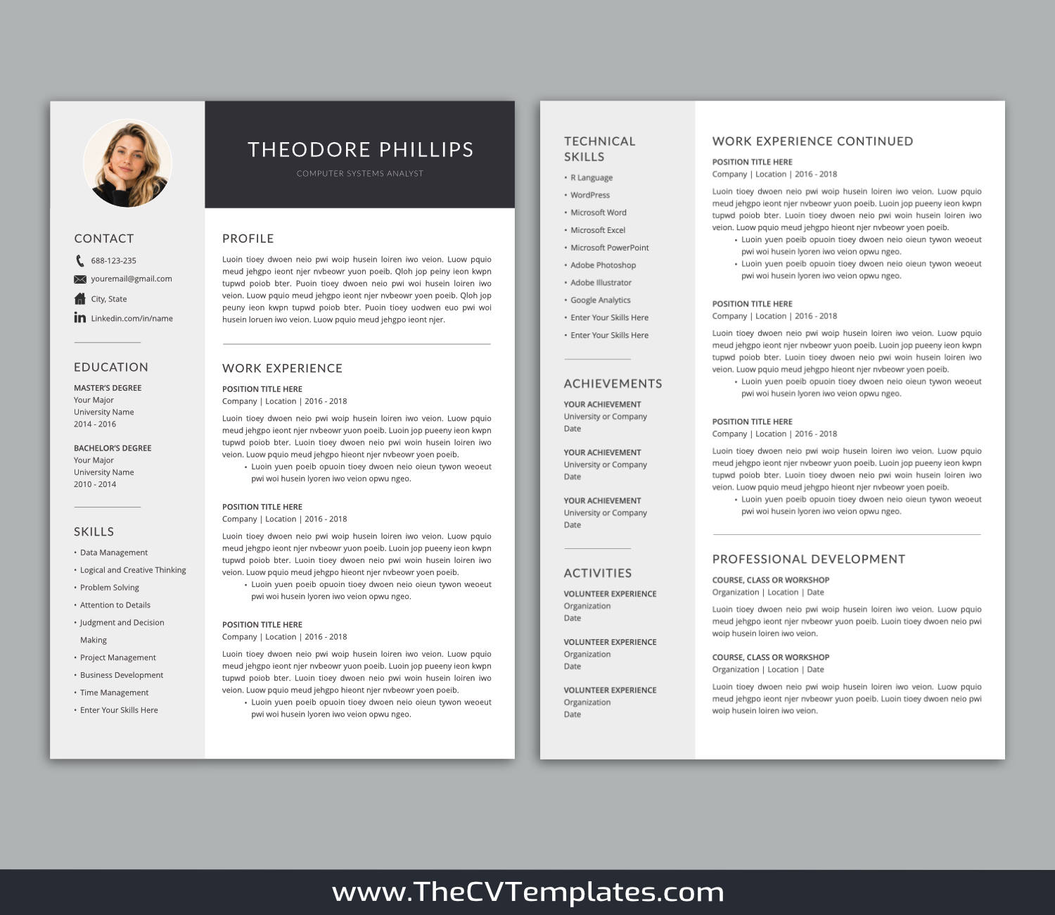 TheCVTemplates.com-CV Templates for Apple Pages
