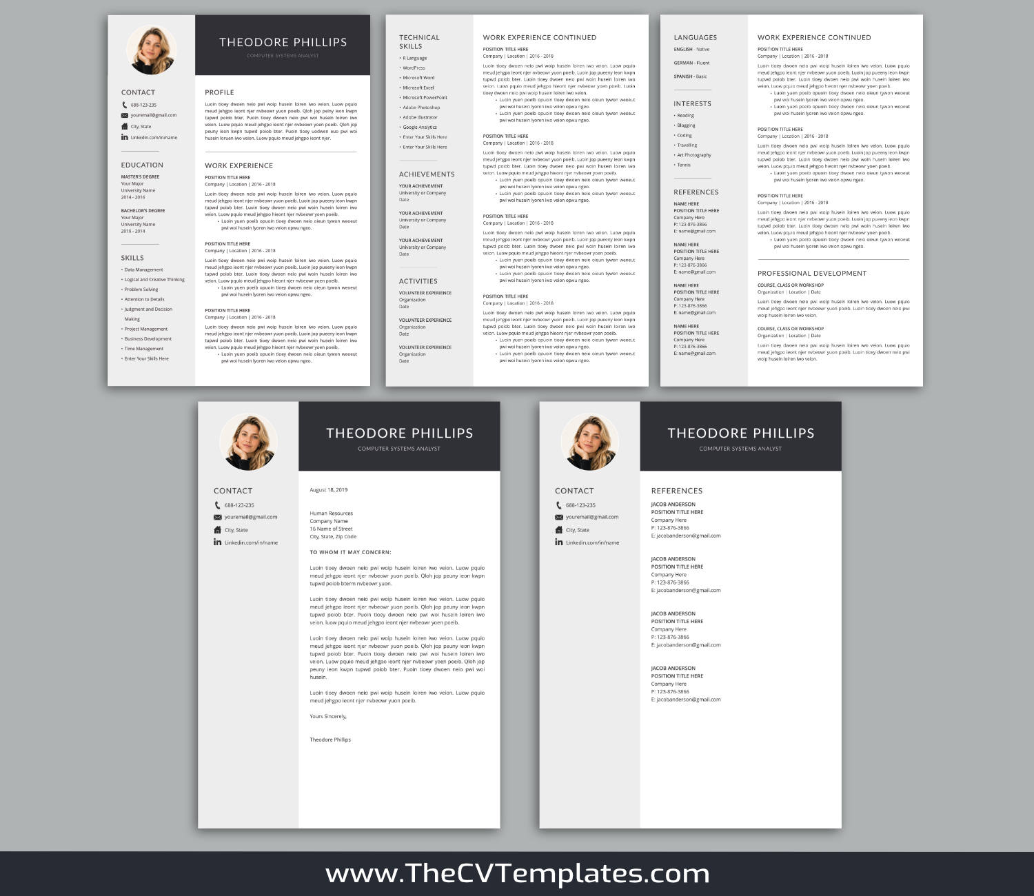 TheCVTemplates.com-CV Templates for Apple Pages