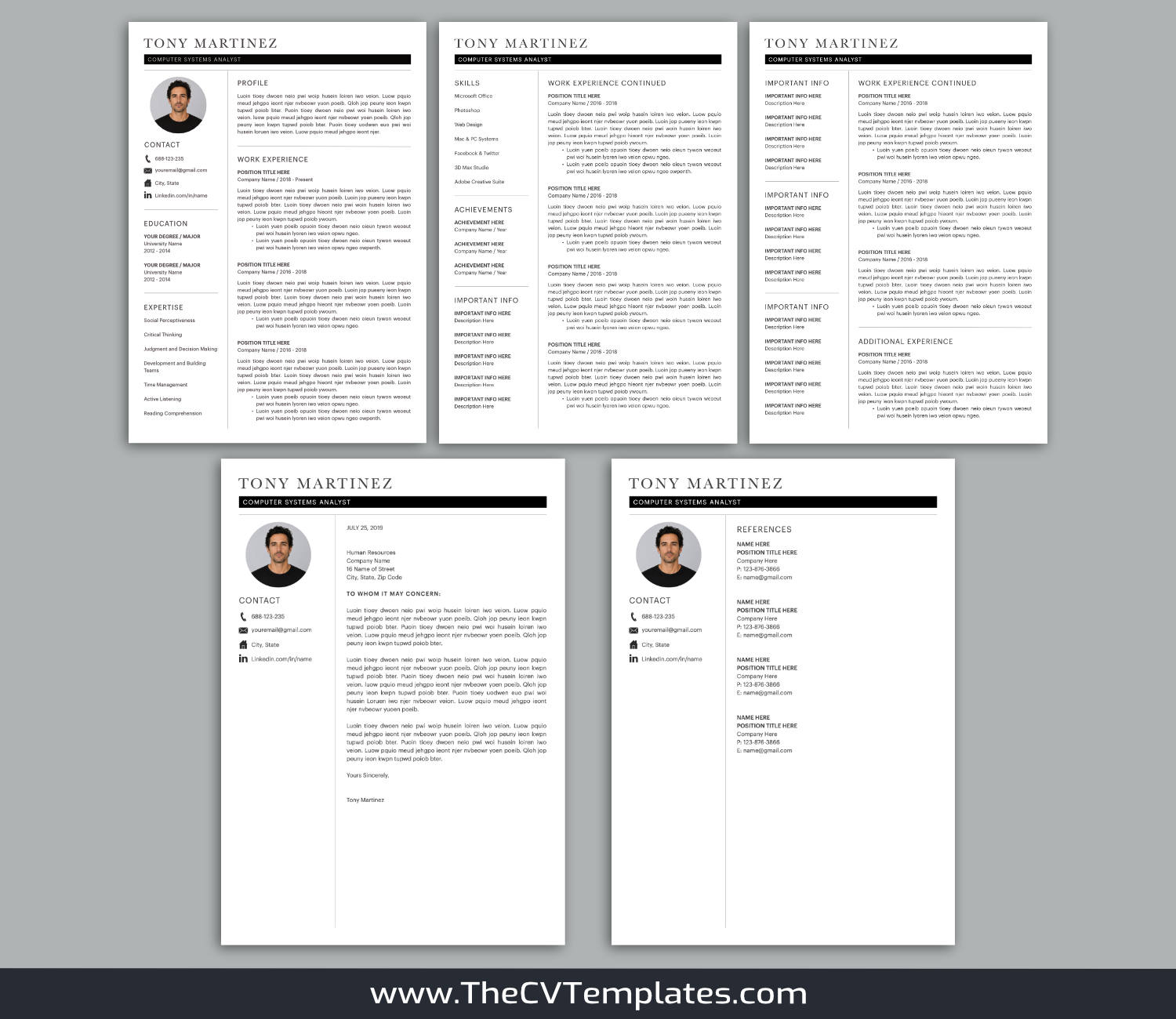 TheCVTemplates.com-CV Templates for Apple Pages