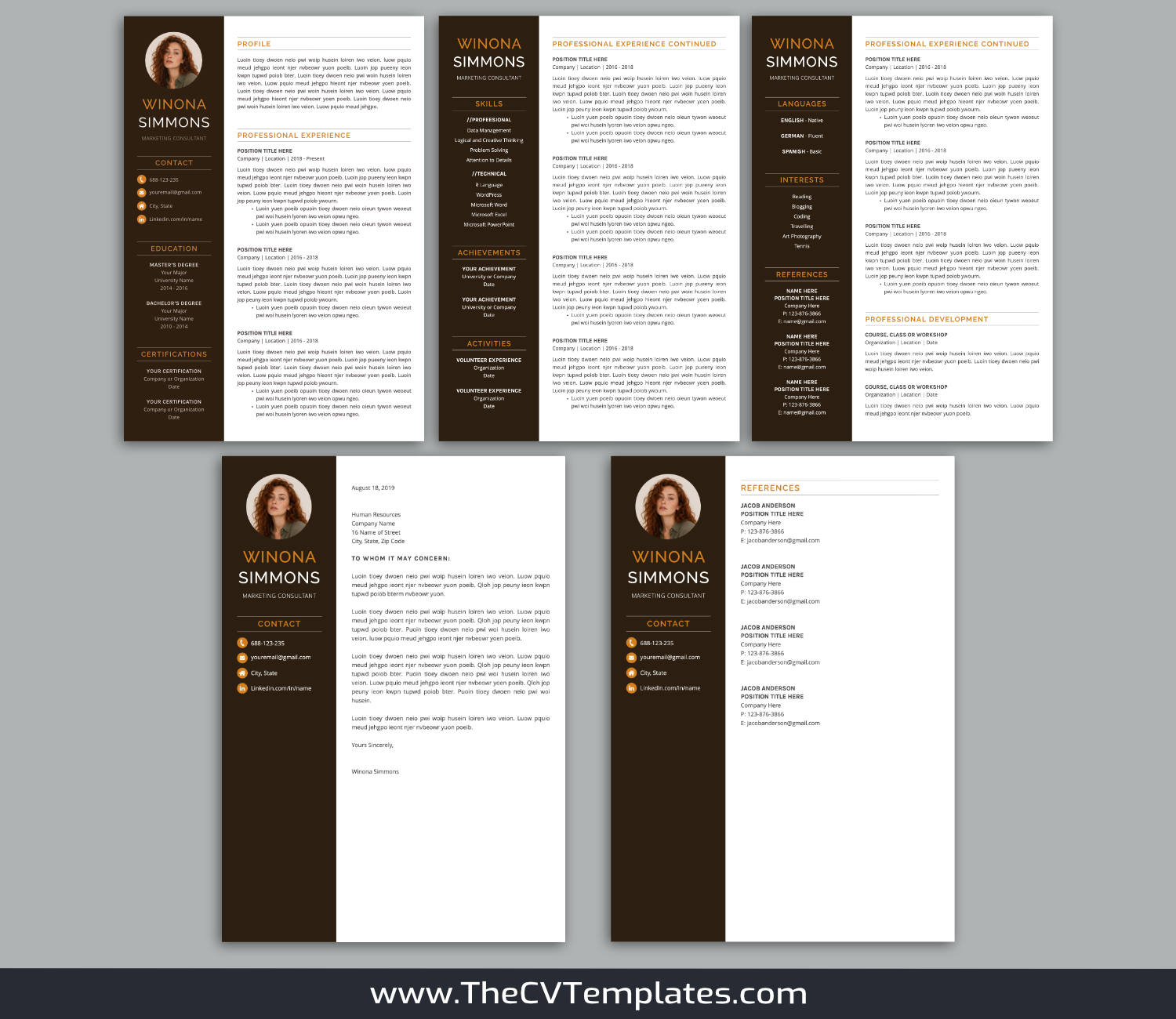TheCVTemplates.com-CV Templates for Apple Pages