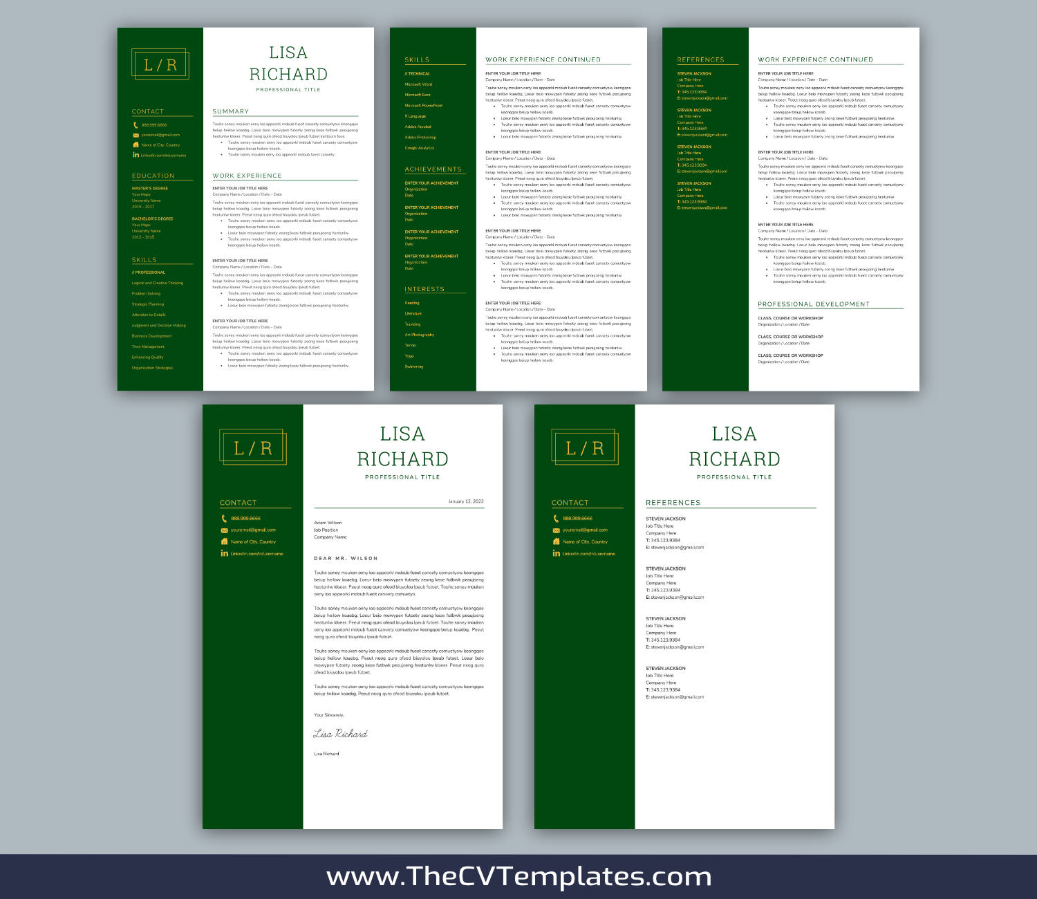 TheCVTemplates.com-resume templates for ms word